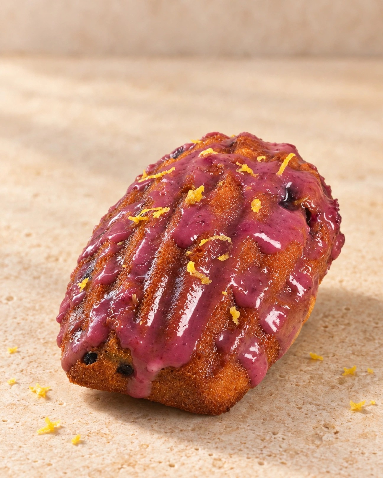 Blueberry madeleine, view 1 of 3